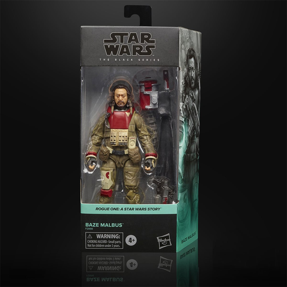 Star Wars: The Black Series - Baze Malbus 6-Inch Action Figure - Bards & Cards