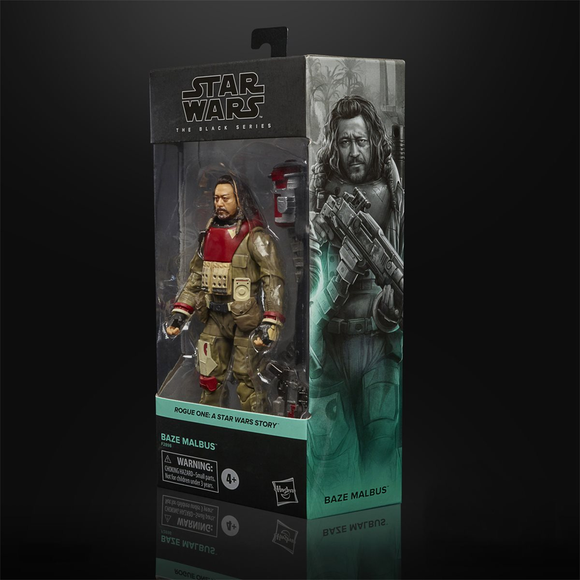 Star Wars: The Black Series - Baze Malbus 6-Inch Action Figure - Bards & Cards