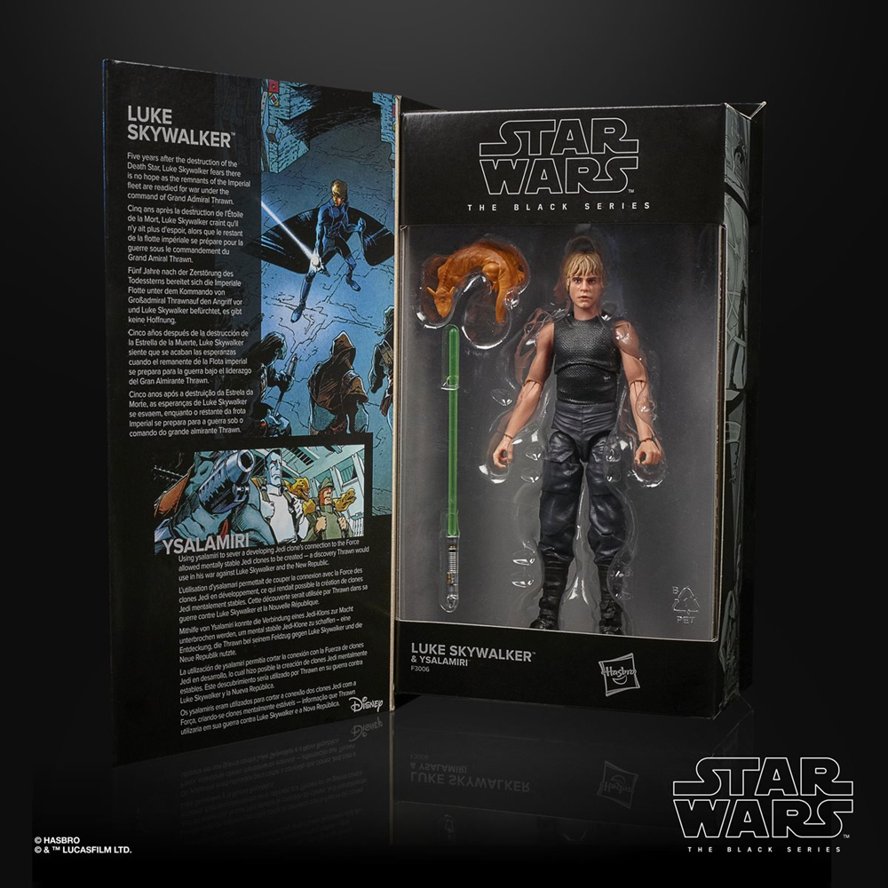 Star Wars: The Black Series - Luke Skywalker & Ysalamiri 6-Inch Action Figure - Bards & Cards