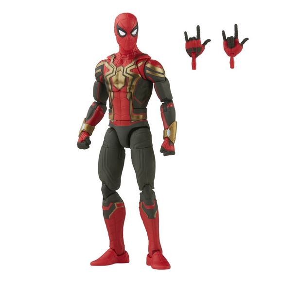 Marvel Legends: Spider-Man 3 - Integrated Suit Spider-Man 6-Inch Action Figure (Armadillo Build-A-Figure) - Bards & Cards