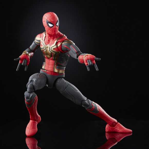 Marvel Legends: Spider-Man 3 - Integrated Suit Spider-Man 6-Inch Action Figure (Armadillo Build-A-Figure) - Bards & Cards