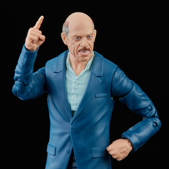 Marvel Legends: Spider-Man 3 - J. Jonah Jameson 6-Inch Action Figure (Armadillo Build-A-Figure) - Bards & Cards