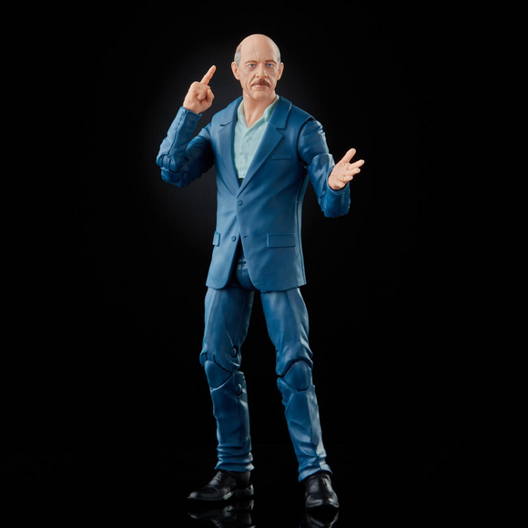 Marvel Legends: Spider-Man 3 - J. Jonah Jameson 6-Inch Action Figure (Armadillo Build-A-Figure) - Bards & Cards