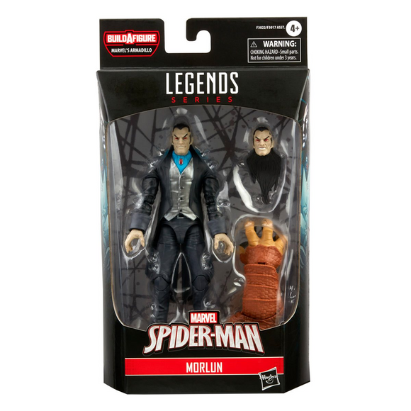 Marvel Legends: Spider-Man 3 - Morlun 6-Inch Action Figure (Armadillo Build-A-Figure) - Bards & Cards