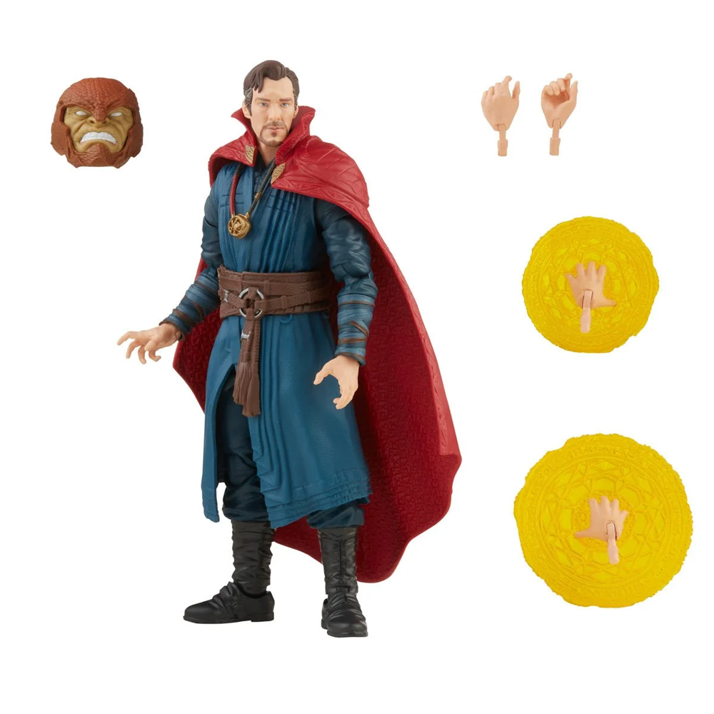 Marvel Legends: Spider-Man 3 - Doctor Strange 6-Inch Action Figure (Armadillo Build-A-Figure) - 0