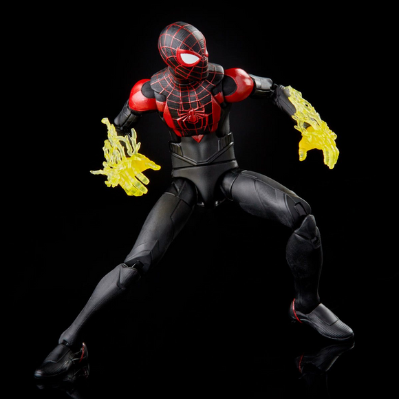 Marvel Legends: Spider-Man 3 - Miles Morales 6-Inch Action Figure (Armadillo Build-A-Figure) - Bards & Cards
