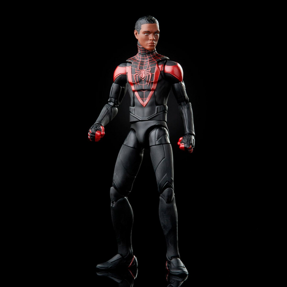 Marvel Legends: Spider-Man 3 - Miles Morales 6-Inch Action Figure (Armadillo Build-A-Figure) - Bards & Cards