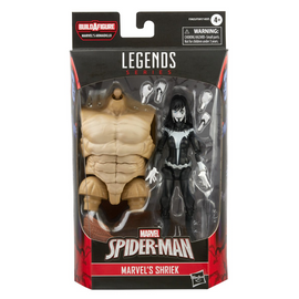 Marvel Legends: Spider-Man 3 - Marvel's Shriek 6-Inch Action Figure (Armadillo Build-A-Figure) - Bards & Cards