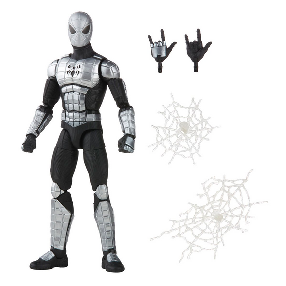 Retro Marvel Legends: Spider-Man - Spider-Armor MK I 6-Inch Action Figure - Bards & Cards
