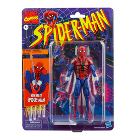 Retro Marvel Legends: Spider-Man - Ben Reilly Spider-Man 6-Inch Action Figure - Bards & Cards