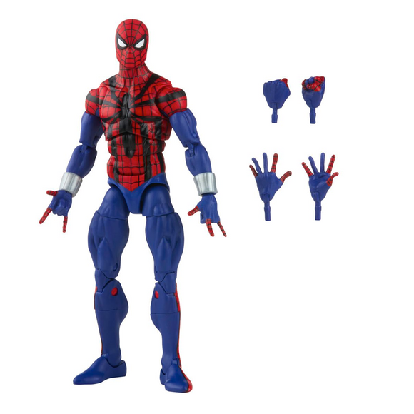 Retro Marvel Legends: Spider-Man - Ben Reilly Spider-Man 6-Inch Action Figure - Bards & Cards