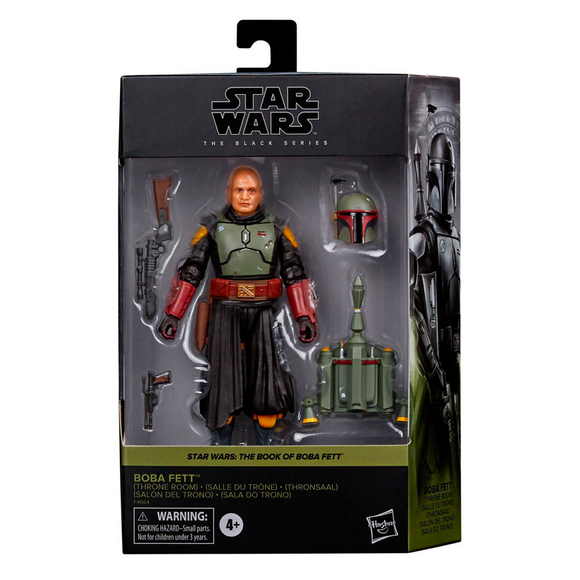 Star Wars: The Black Series - Boba Fett (Throne Room) 6-Inch Action Figure - Bards & Cards
