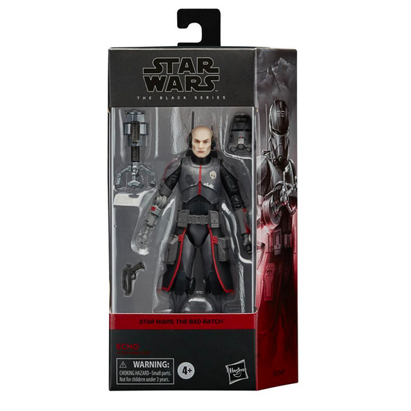 Star Wars: The Black Series - Echo (The Bad Batch) 6-Inch Action Figure - Bards & Cards