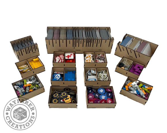Hegemony Board Game Organizer Insert - Bards & Cards