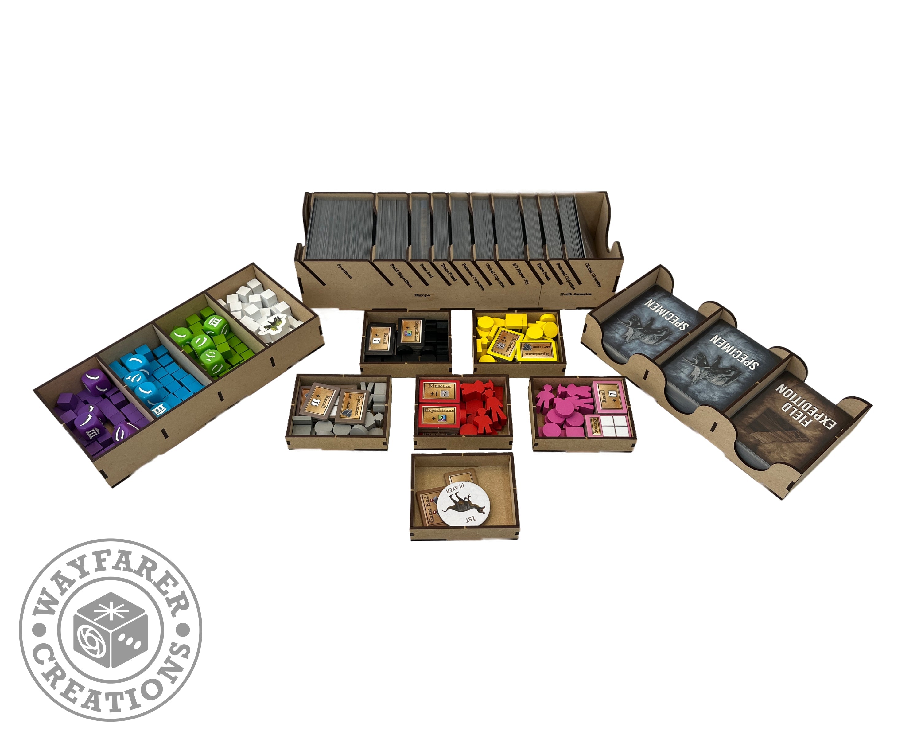 Holotype Board Game Organizer Insert - 0