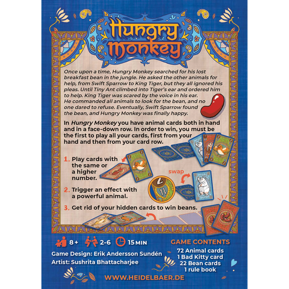 Hungry Monkey - Bards & Cards