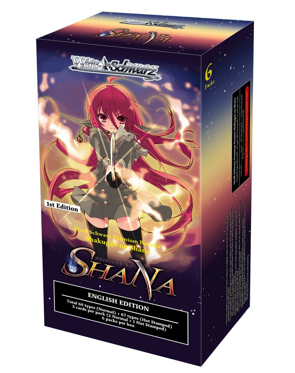 Weiss Schwarz: Shakugan no Shana Booster Pack (3 Cards) [English Version] - 0