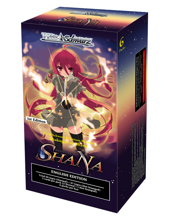 Weiss Schwarz: Shakugan no Shana Booster Box (6 Packs) [English Version] - Bards & Cards
