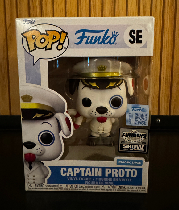 Funko Fundays Experience 2025: Pop! Originals Captain Proto () LE2500 - Bards & Cards