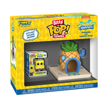 Funko Bitty POP!: Towns - SpongeBob and Pineapple House - Bards & Cards