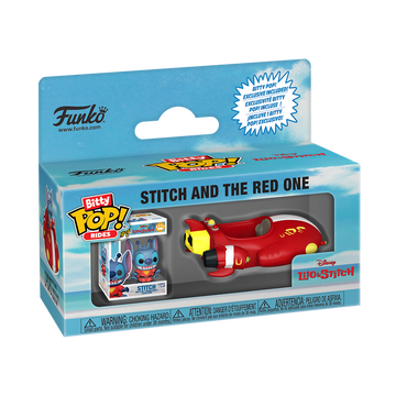 Funko POP! Bitty Rides: Stitch and the Red One - Bards & Cards