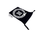 Small Cotton Twill Dice Bag - Ouroboros Design - Bards & Cards