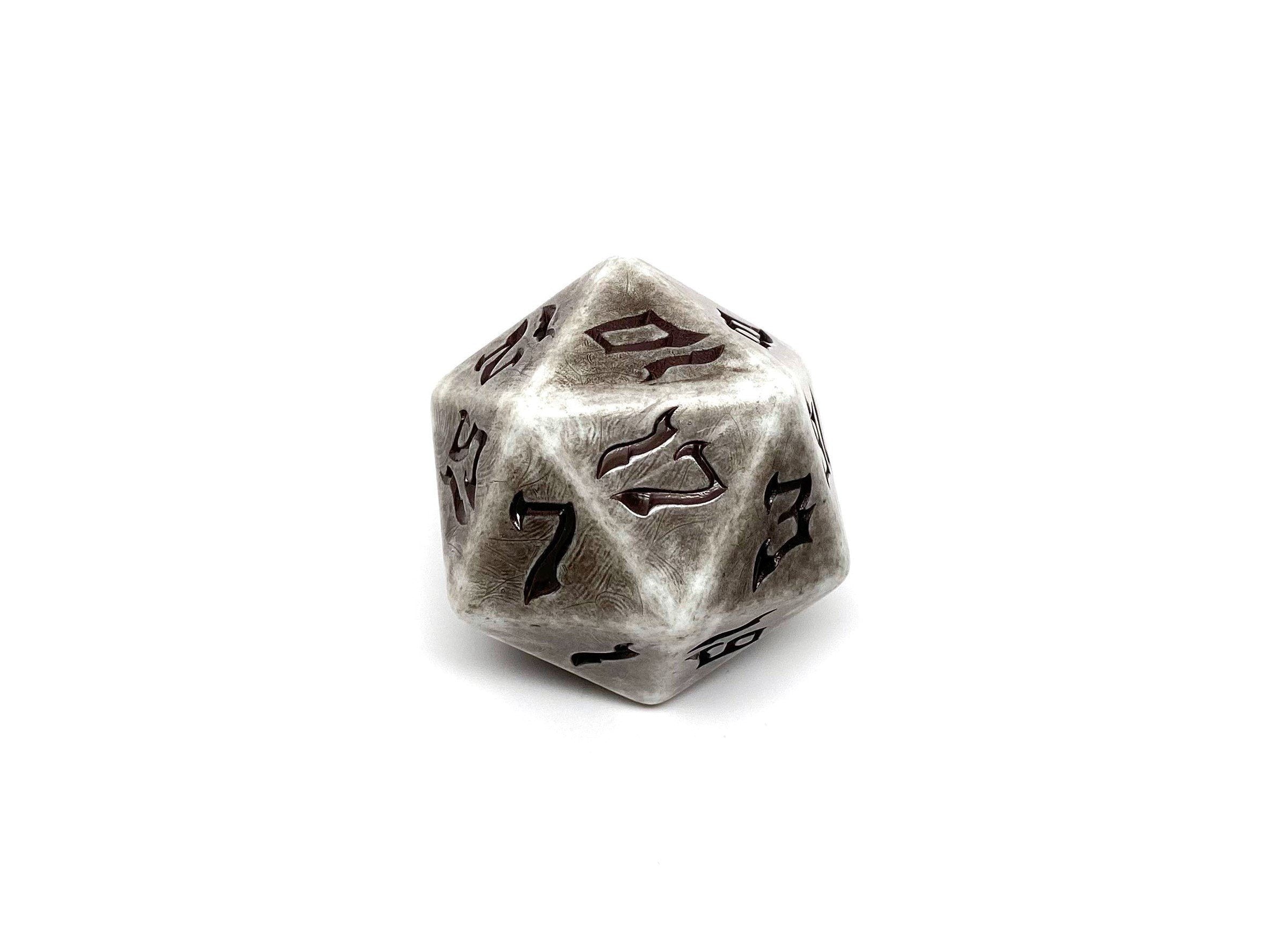 Dice of the Giants - Stone Giant D20 - Bards & Cards