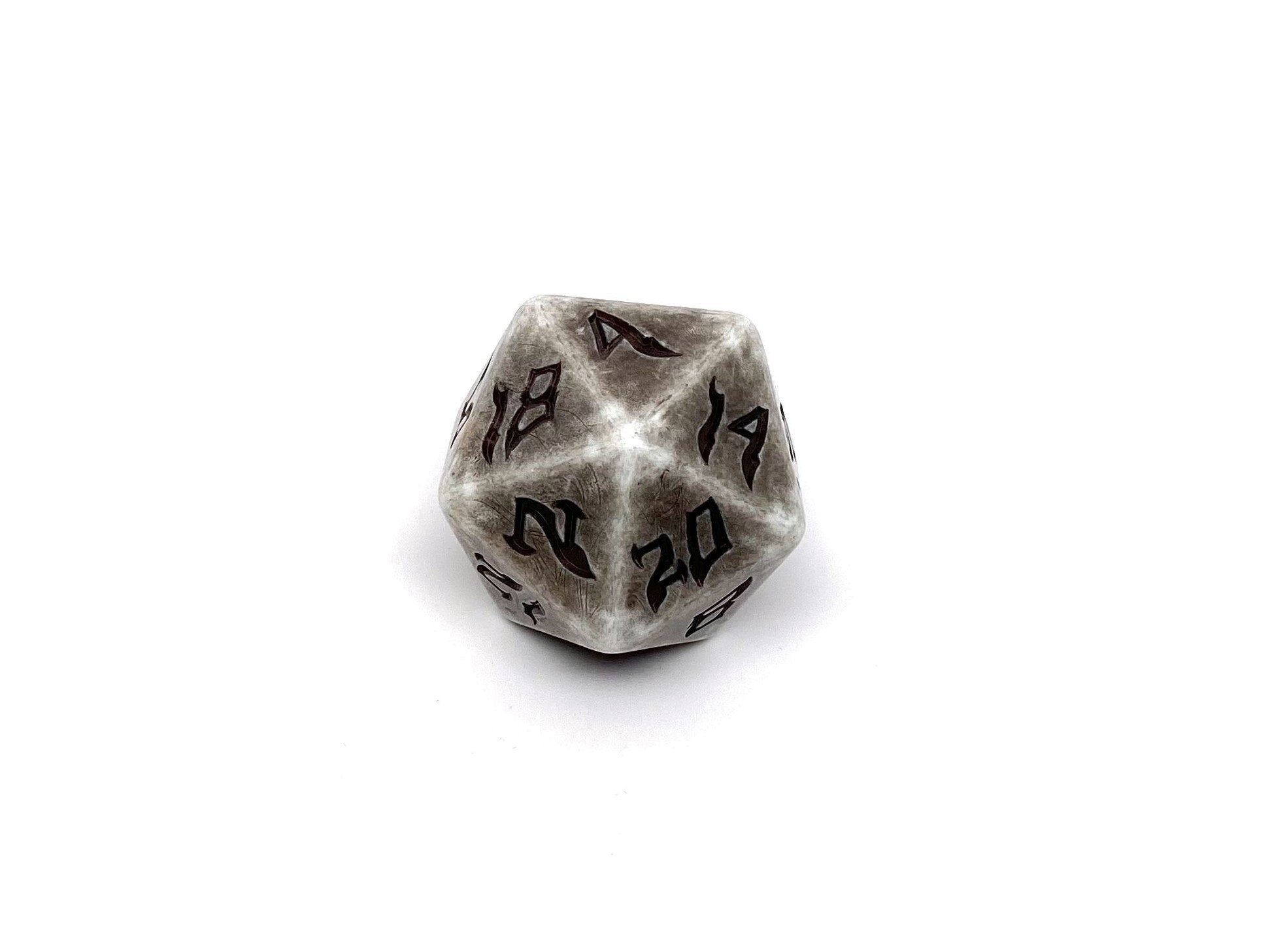 Dice of the Giants - Stone Giant D20 - Bards & Cards