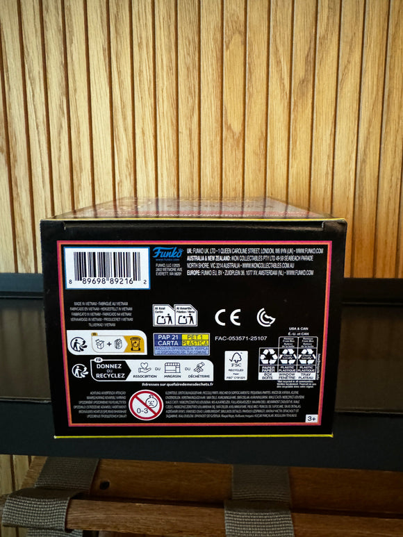 Funko Fundays Experience 2025: Pop! Originals MARVEL Freddy Funko as Iron Man (Blacklight) LE500 - Bards & Cards