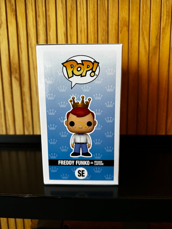 Funko Fundays Experience 2025: Pop! Originals DC Freddy Funko as Orange Lantern () LE3100 - Bards & Cards