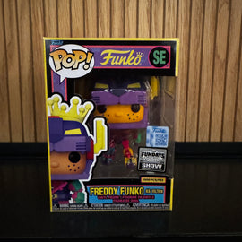 Funko Fundays Experience 2025: Pop! Originals Freddy Funko as Voltron (Blacklight) LE1500 - Bards & Cards
