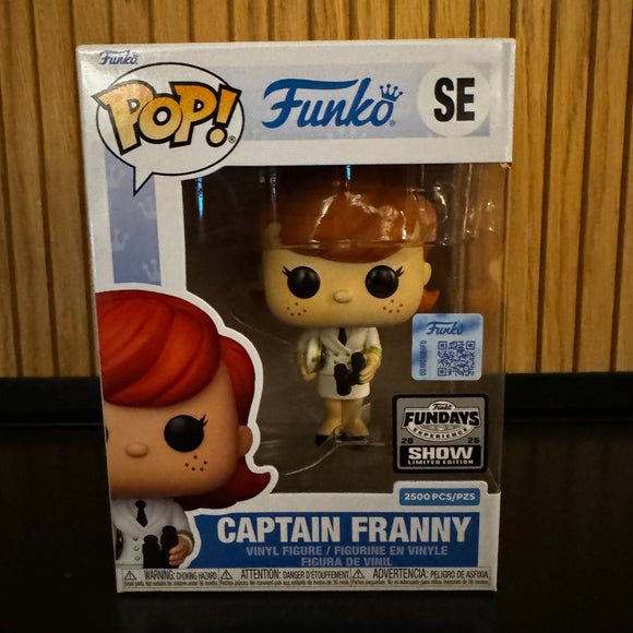 Funko Fundays Experience 2025: Pop! Originals Captain Franny () LE2500 - Bards & Cards