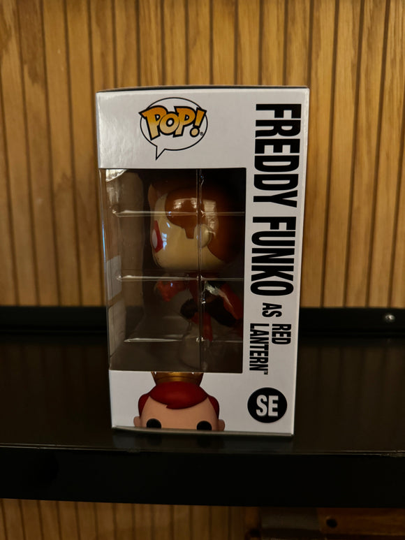 Funko Fundays Experience 2025: Pop! Originals DC Freddy Funko as Red Lantern () LE1000 - Bards & Cards