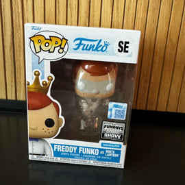 Funko Fundays Experience 2025: Pop! Originals DC Freddy Funko as White Lantern () LE550 - Bards & Cards