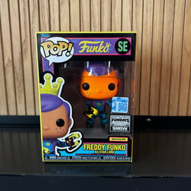 Funko Fundays Experience 2025: Pop! Originals MARVEL GotG Freddy Funko as Star-Lord (Blacklight) LE250 - Bards & Cards