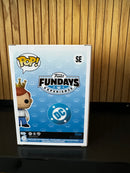 Funko Fundays Experience 2025: Pop! Originals DC Freddy Funko as Orange Lantern (Translucent) LE2000 - Bards & Cards