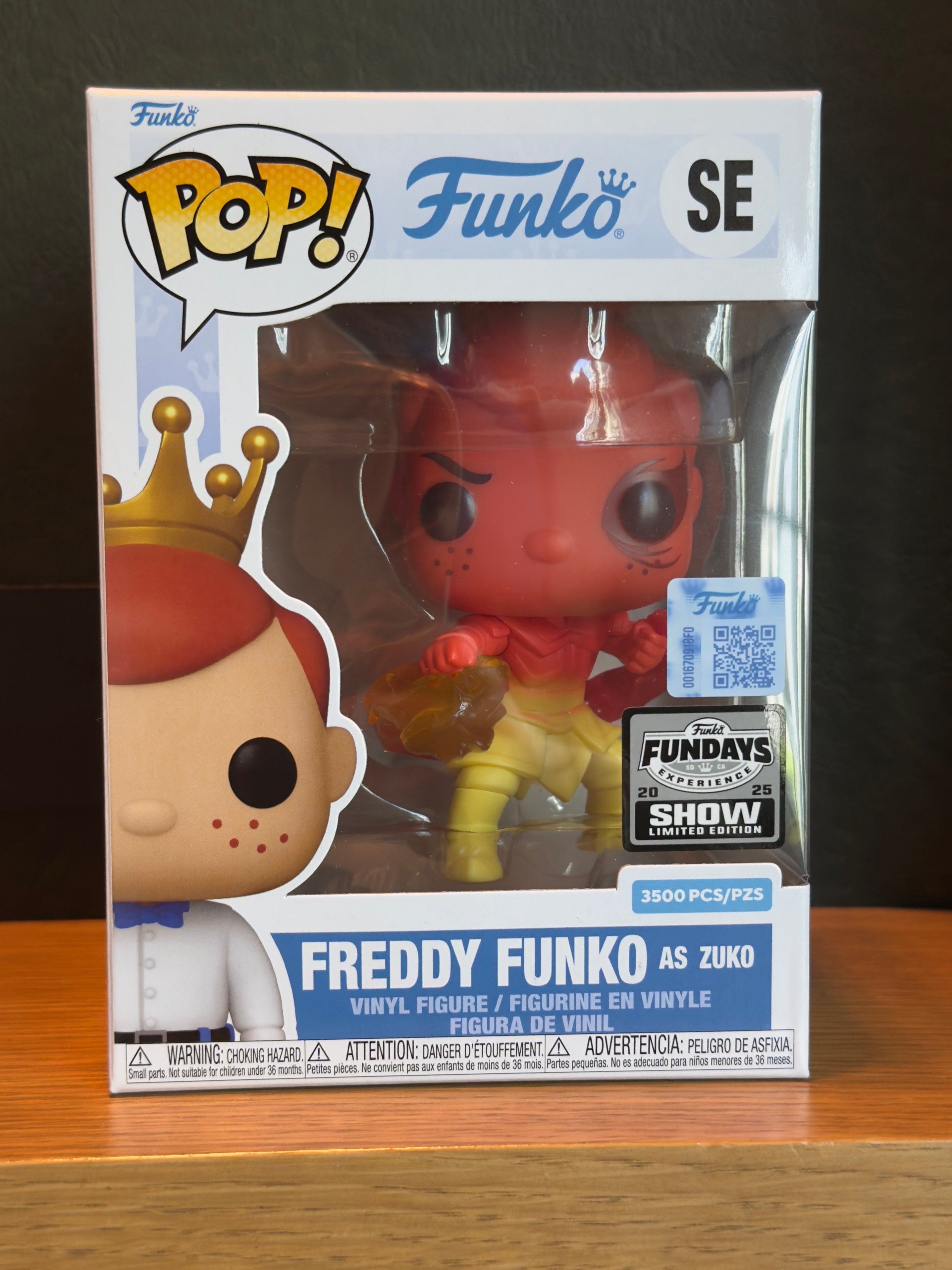 Funko Fundays Experience 2025: Pop! Originals Nickelodeon's Avatar the Last Airbender Freddy Funko as Zuko () LE3500 - 0
