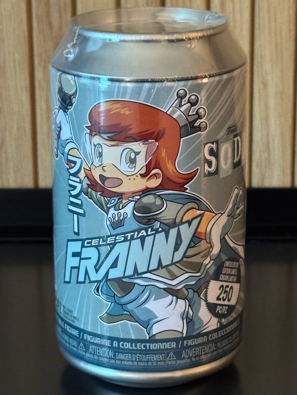 Funko Fundays Experience 2025: Funko Soda Funime Series Franny Funko (Celestial) Silver LE250 (SEALED) - Bards & Cards