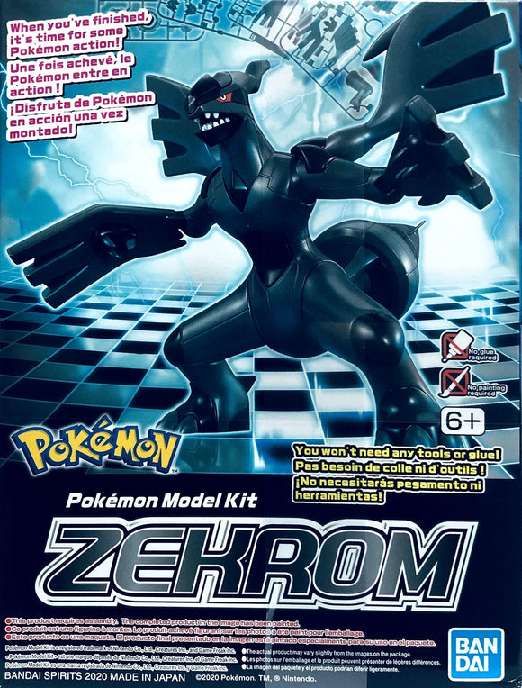 Bandai Spirits: Pokemon - Zekrom Model Kit - Bards & Cards