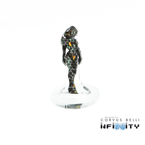 Infinity 3D Markers: Igao (25mm Camo -3) - Bards & Cards