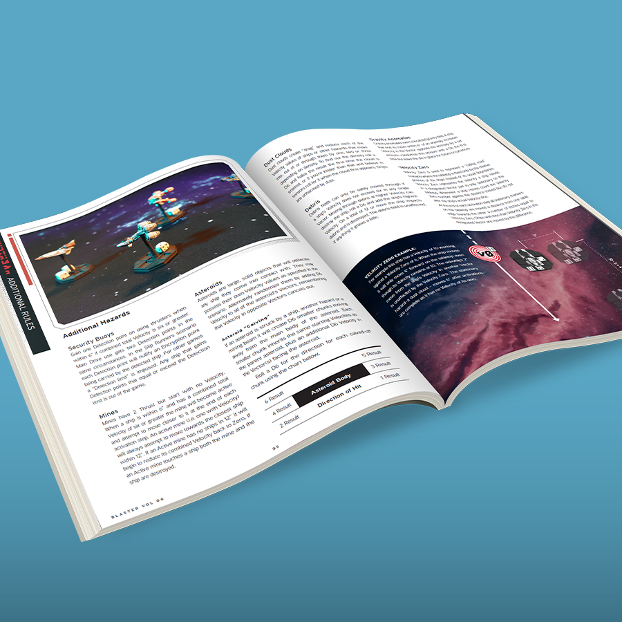 Blaster Game Magazine - Vol 6 Slip Runner Core