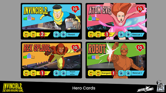 Invincible: The Hero Building Game - Bards & Cards