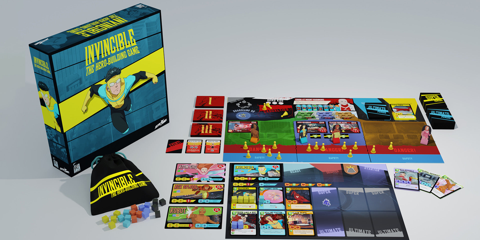 Invincible: The Hero Building Game