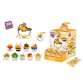 Fiesta: Cutie Beans Gudetama Series 3 - 1 Blind Plastic Egg with 3" Plush Clip - Bards & Cards