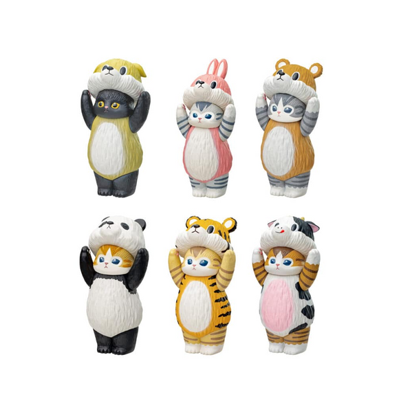 Kitan Club: Mofusand Soft Vinyl Figure - 1 Blind Box - Bards & Cards