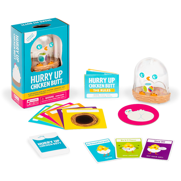 Hurry Up Chicken Butt - Bards & Cards