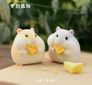 KONGZOO: The Gluttonous Hamsters Series - 1 Blind Box Figure - Bards & Cards
