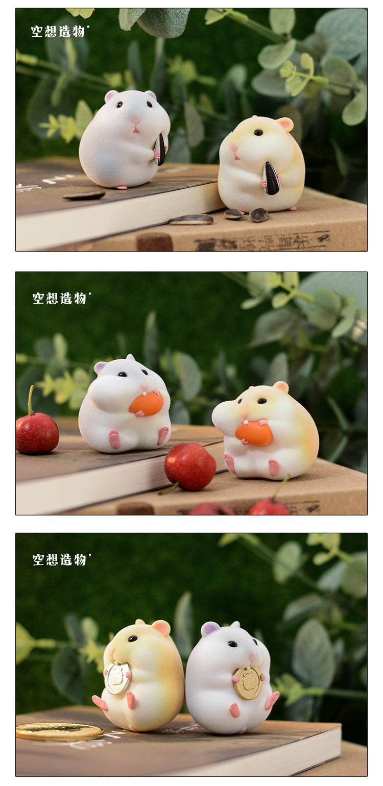 KONGZOO: The Gluttonous Hamsters Series - 1 Blind Box Figure - Bards & Cards