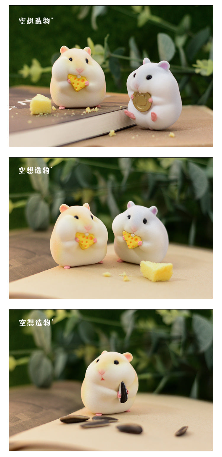 KONGZOO: The Gluttonous Hamsters Series - 1 Blind Box Figure - Bards & Cards