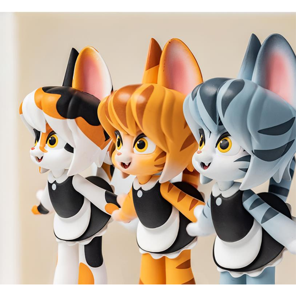 KONGZOO: Maid Cat Series - 1 Blind Box Figure - Bards & Cards